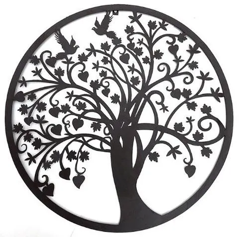 Metal Wall Decor Sculpture Metal Tree Wall Art