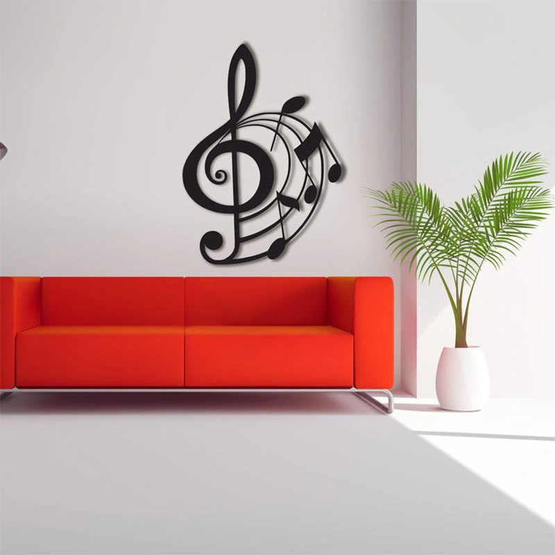 Decorative Metal Large Iron Wall Art for Music